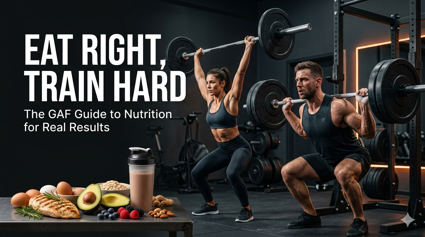 Eat Right, Train Hard: The GAF Guide to Nutrition for Real Results